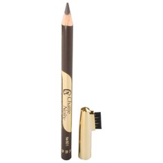 Chatte Noire карандаш с расческой, оттенок №801 темно-коричнево-серый