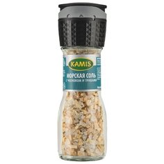 KAMIS Соль морская с чесноком и травами, 60 г