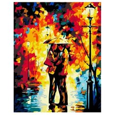 Белоснежка Картина по номерам "Поцелуй под дождем" 30х40 см (3015-CS)