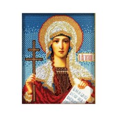 Радуга бисера Набор для вышивания бисером Св. Татьяна 12 х 14.5 см (В317)