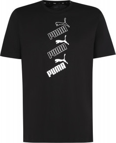 Футболка мужская Puma Amplified Stacked Logo, размер 46-48