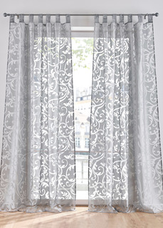 Гардина с узором деворе(1 шт.) Bonprix