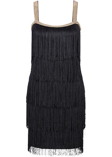 Платье с бахромой Bonprix