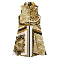 Хлопковое платье Versace