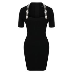 Платье из вискозы Balmain