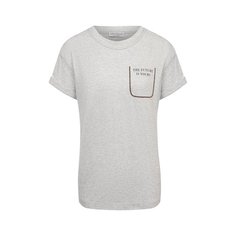 Хлопковая футболка Brunello Cucinelli