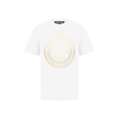 Хлопковая футболка Versace Jeans Couture