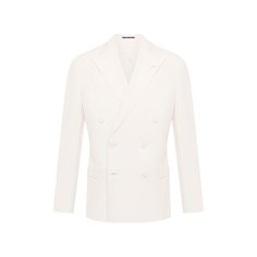 Пиджак из шелка и льна Ralph Lauren