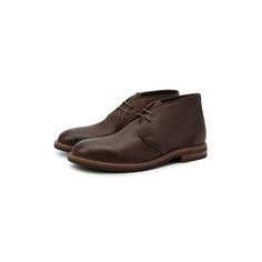 Кожаные ботинки Brunello Cucinelli