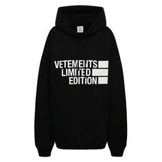 Хлопковое худи Vetements