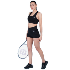 Спортивный бра Atlanterra AT-BRA4-05, черный, S INT