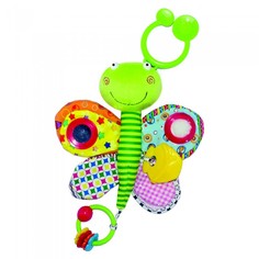 BIBA TOYS Мягкая игрушка-подвеска БАБОЧКА , дл. 30 см, GD024D