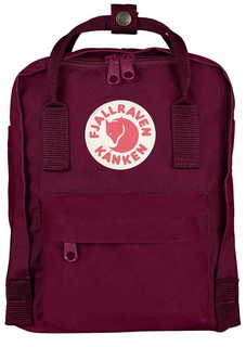Рюкзак женский Fjallraven Kanken Mini F23561 бордовый 7 л