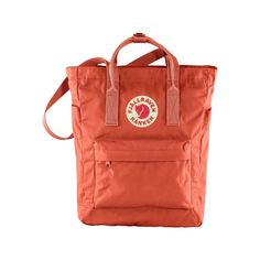 Рюкзак женский Fjallraven Kanken Totepack F23710 оранжевый 14 л