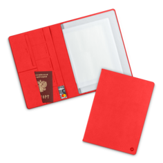Органайзер для семейных документов А4 Flexpocket красный