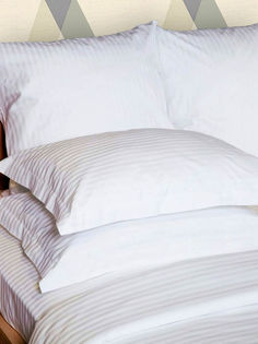 Пододеяльник Milky Garden Сатин-страйп- 2-спальный на молнии 175х215 см