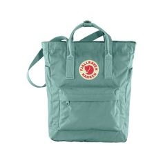 Рюкзак женский Fjallraven Kanken Totepack F23710 зеленый 14 л