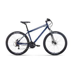 Велосипед 27,5" Forward Sporting 27,5 3.0 disc Темно-синий/Серый 20-21 19"/RBKW1MN7Q022