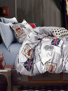 Простынь на резинке Сказка -WANTED- 140х200х26 см 2-спальная