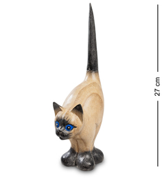 Статуэтка "Кот - хвост трубой" суар 27 см Decor and Gift