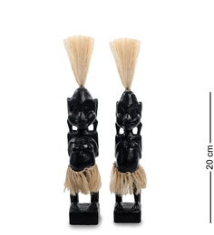 Статуэтка "Асмат" набор из двух, 20 см Decor and Gift