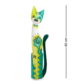 Статуэтка "Кошка" 80 см (албезия, о.Бали) Decor and Gift