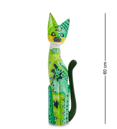 Статуэтка "Кошка" 60 см (албезия, о.Бали) Decor and Gift