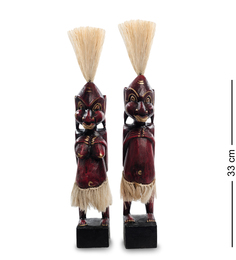 Статуэтка "Асмат" набор из двух, 33 см Decor and Gift