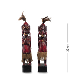 Статуэтка "Асмат" набор из двух, 33 см Decor and Gift
