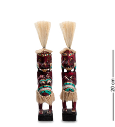 Статуэтка "Асмат" набор из двух, 20 см Decor and Gift