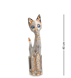 Статуэтка "Кошка" 40см (албезия, о.Бали) Decor and Gift