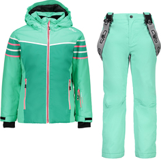 Горнолыжный костюм CMP 39W2015 зеленый, р. 152