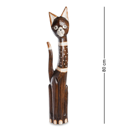Статуэтка "Кошка" 80 см (албезия, о.Бали) Decor and Gift