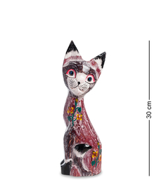 Статуэтка "Кошка" 30 см (албезия, о.Бали) Decor and Gift