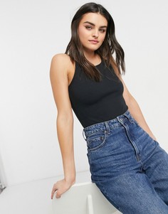 Черное боди в рубчик Levis-Черный цвет Levis®