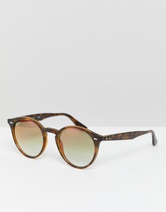 Круглые солнцезащитные очки Ray-Ban 0RB2180-Коричневый