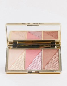 Палетка Revolution Pro Crystal Luxe Dimension - Rose Fresco-Мульти