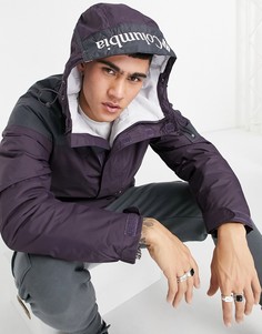 Куртка-пуловер фиолетового и черного цвета Columbia Challenger-Сиреневый