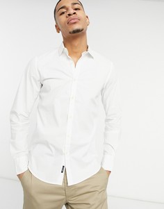 Белая рубашка с длинными рукавами Replay-Белый