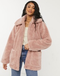 Oversized-куртка Threadbare Gaby-Черный цвет