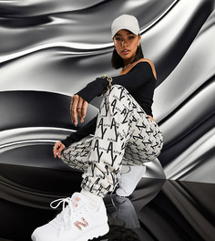 Джоггеры в стиле oversized с монограммой AsYou-Многоцветный