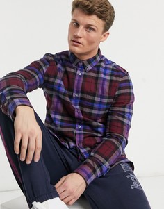 Красная рубашка в клетку Jack Wills-Красный