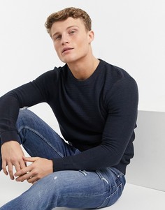 Джемпер с круглым вырезом Selected Homme Charlton-Темно-синий