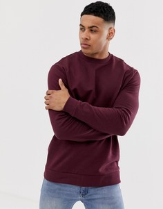 Фиолетовый свитшот ASOS DESIGN