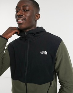 Зеленый худи на молнии The North Face Tka glacier-Зеленый цвет