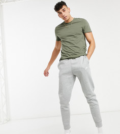 Футболка цвета хаки из органического хлопка ASOS DESIGN Tall-Зеленый цвет