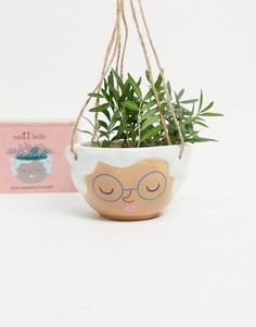 Подвесной цветочный горшок Sass & Belle-Многоцветный