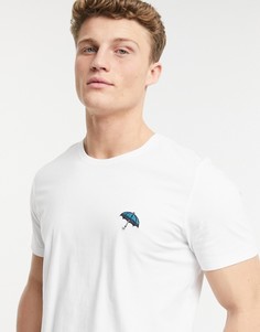 Футболка с круглым вырезом Selected Homme Astor-Белый