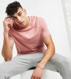 Розовая футболка из органического хлопка ASOS DESIGN Tall-Розовый цвет
