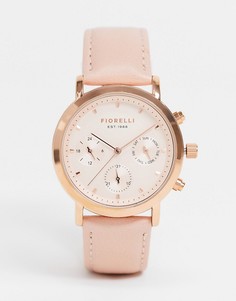 Часы с розовым ремешком Fiorelli-Розовый цвет